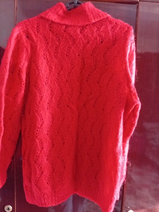 Свитер махеровий и безрукавка махеровая