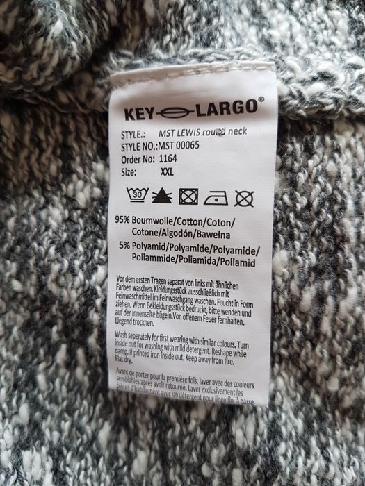 XL Key Largo sweterek męski sweter bawełna bawełniany 
Nowy bez papi
