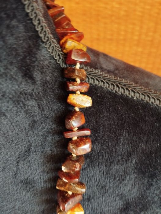 Naturalny bursztyn, vintage