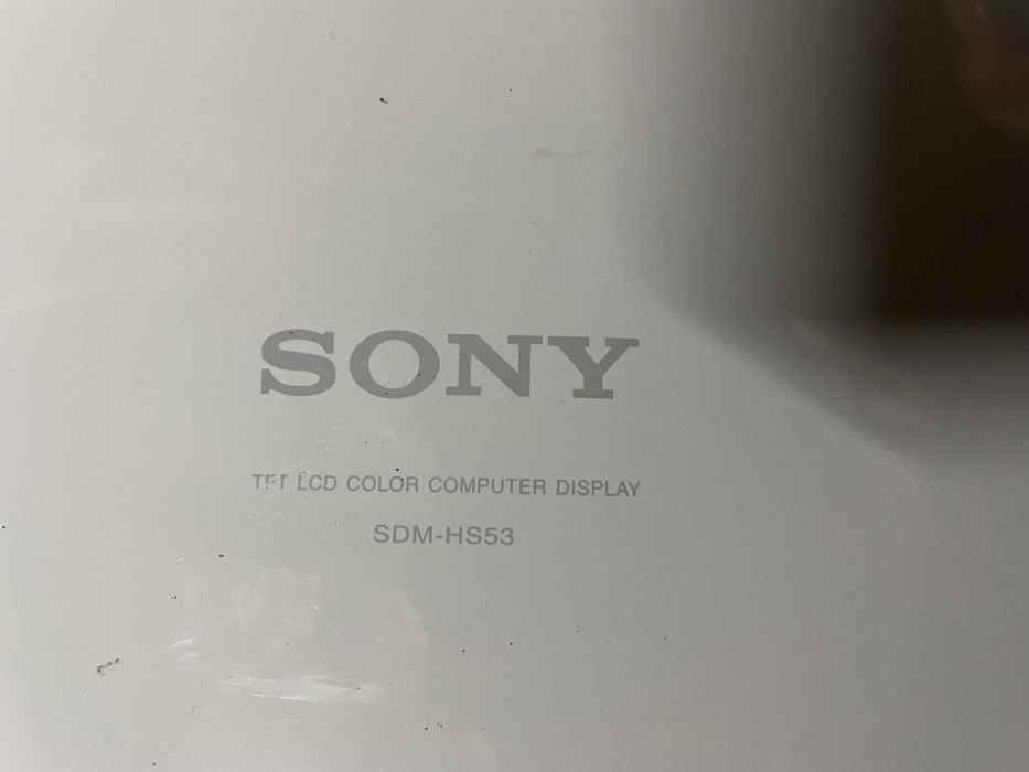 Monitor de PC Sony antigo