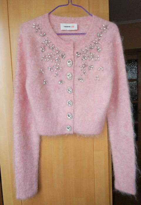 Paco Rabanne H&M мохер S XS кардиган
