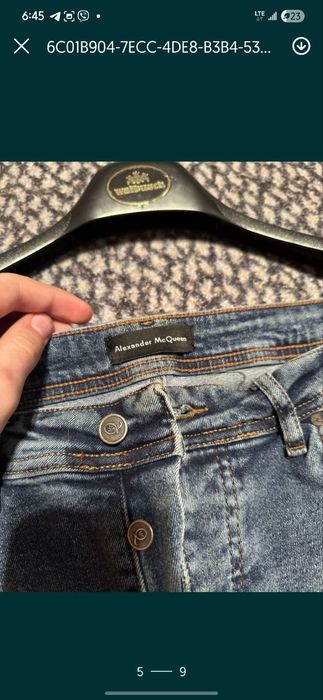 Slim fit Alexander Mcqueen как у урагана