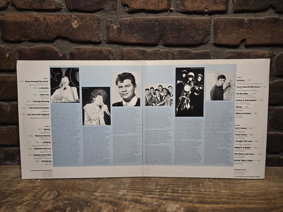 Winyl . Rock n Roll. Bill Haley, Little Richard, Ritchie Valens.