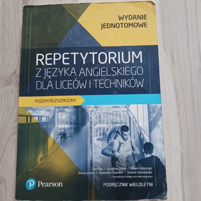 Repetytorium z języka angielskiego dla liceum I technikum  poziom rozszerzony