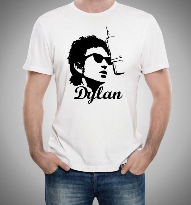 Bob Dylan / Neil Young / Johnny Cash / Leonard Cohen- T-shirt - Nova