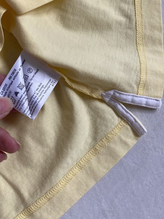 Hugo Boss L kanarkowy t shirt męski