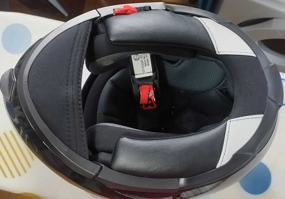 Capacete L Moto Como Novo