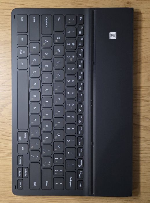 Чохол-клавіатура для Samsung Tab S9+ Keyboard Slim Black (EF-DX810BBEGUA)