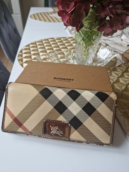 Portfel Burberry oryginalny