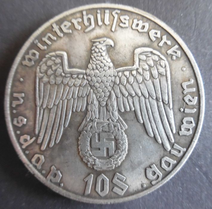 Moeda/Medalha da Alemanha era Nazi de 1938