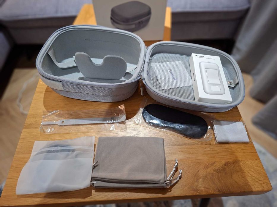 Amazear mega twarde etui do Apple Vision Pro premium zestaw VR