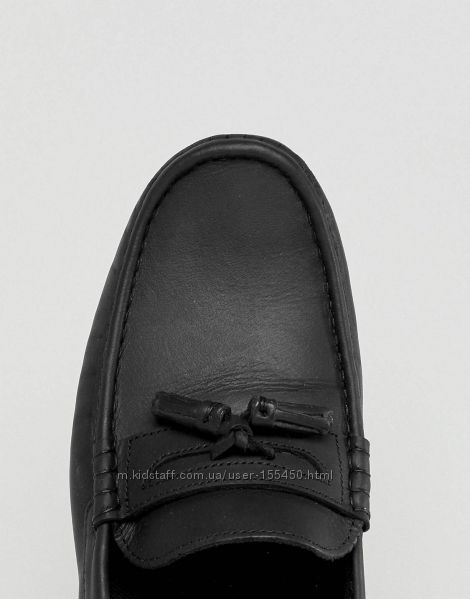 Драйвери мокасіни Asos з натуральної шкіри