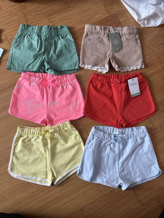 Літній одяг для дівчинки 3-4 роки 98 104 розмір zara h&m lefties pepco футболки шорти костюм