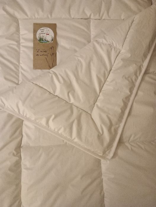 Kołdra z wełny alpaki