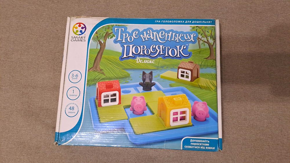 Настільна гра Smart Games Троє маленьких поросят