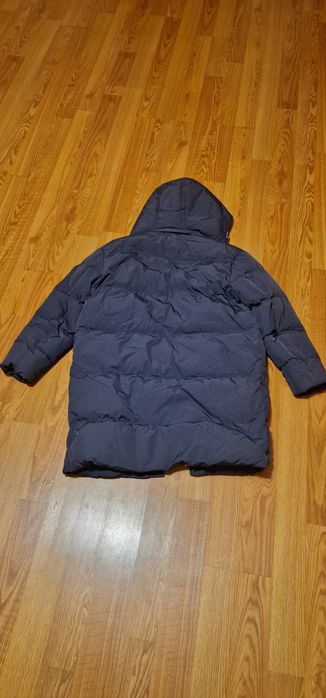 Пуховик мужской PRPY, синий, фирменный, новый. M, Пух 90%