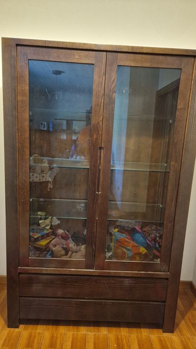 Vitrine + móvel de sala