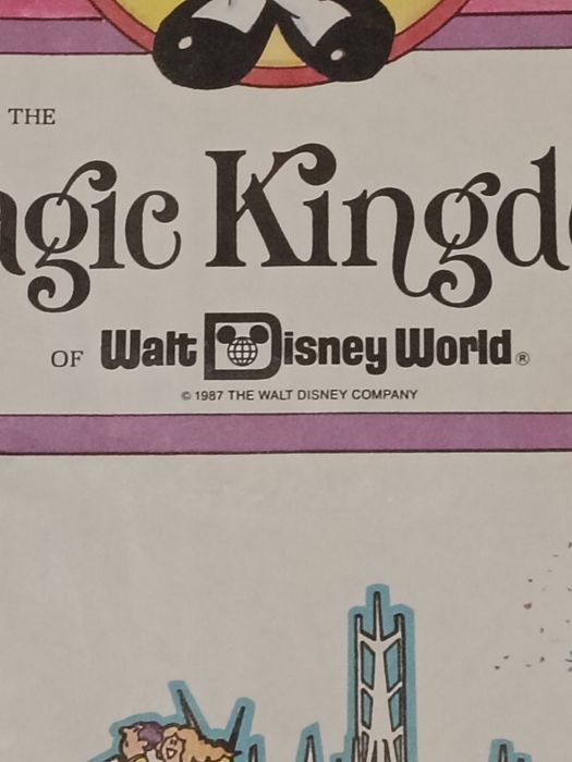 Mapa Magic Kingdom Disney