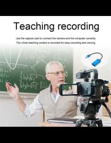 Placa de Captura de Vídeo USB 3.0 para HDMI