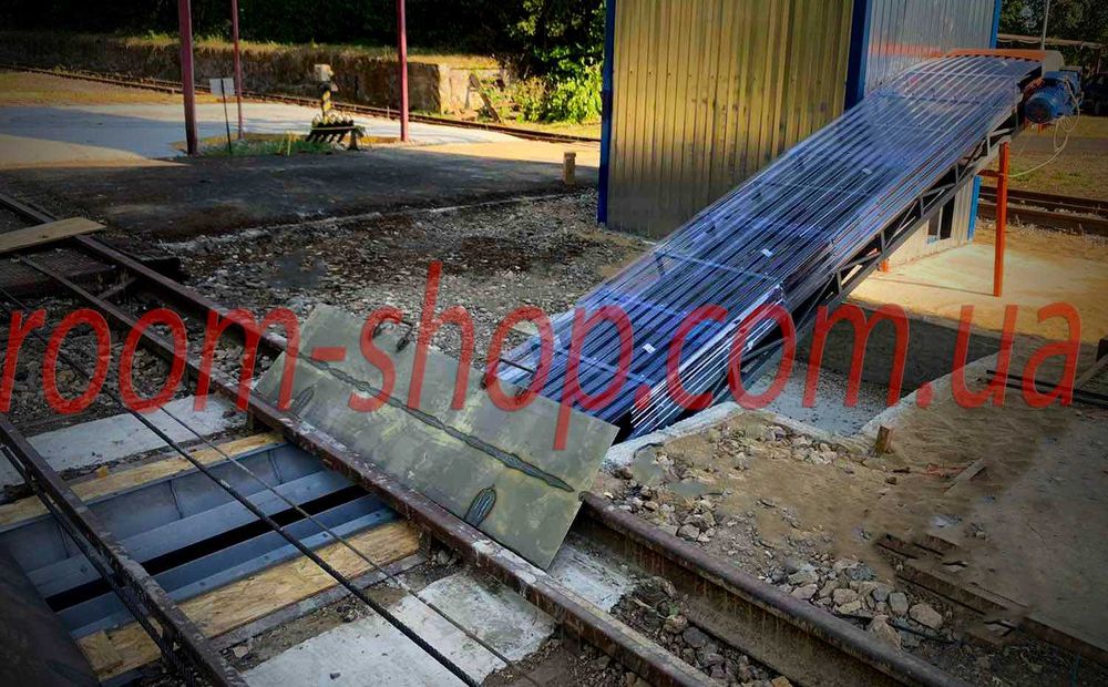 Разгрузчик вагонов, перегрузчик, ленточный конвейер, транспортер