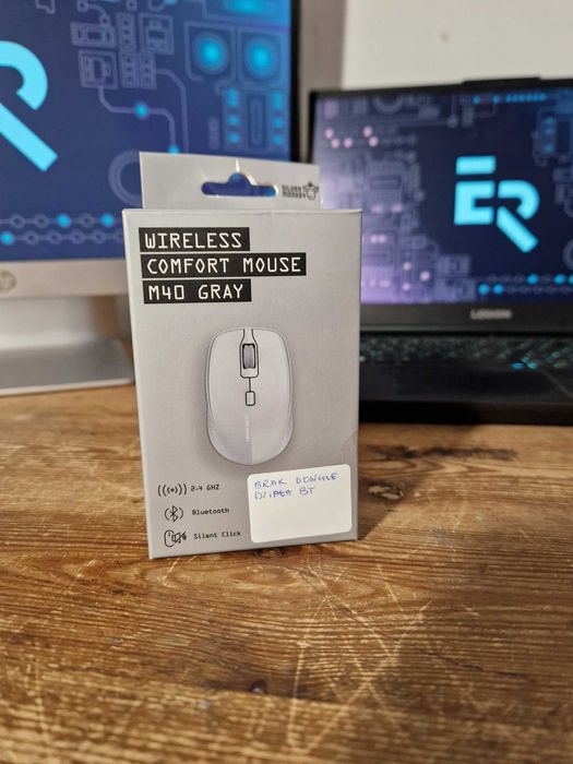 Mysz bezprzewodowa Silver Monkey M40 Wireless Comfort Mouse Gray(4180)