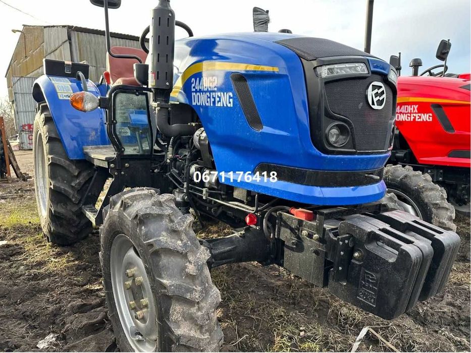 DONGFENG 244DG2 Revers Мінітрактор Донгфенг 4х4 доставка безкоштовна