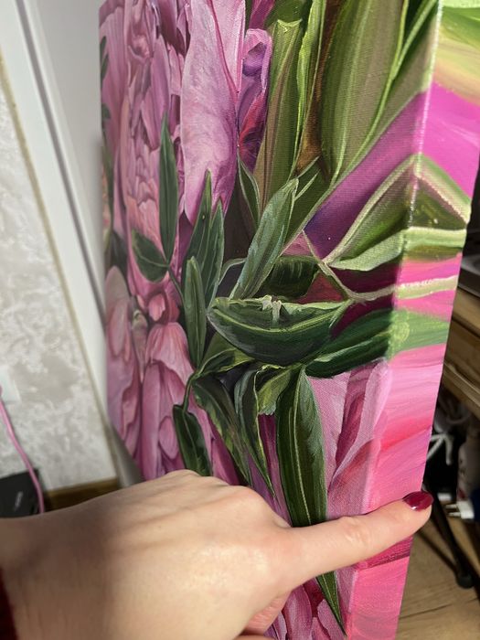 Obraz olejny Flower Holiday 50*50