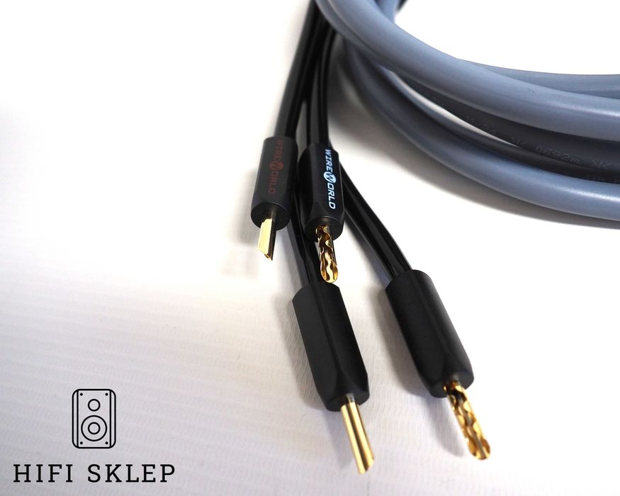 Melodika 4mm2 głośnikowy 2x1,5m Wireworld/ATLAS-konfekcja hifisklep