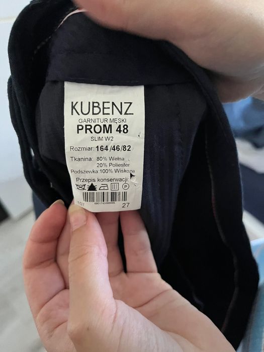 Kubenz garnitur komplet młodzieżowe na studniówkę wesele