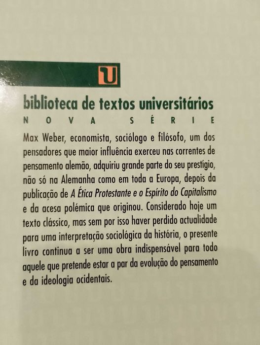 A Ética Protestante e o Espírito do Capitalismo - Max Weber
