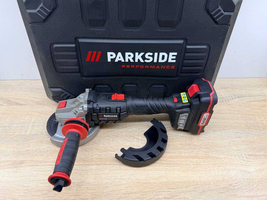 Szlifierka kątowa Parkside Performance PWSAP 20-Li G7 125mm + Aku 2Ah