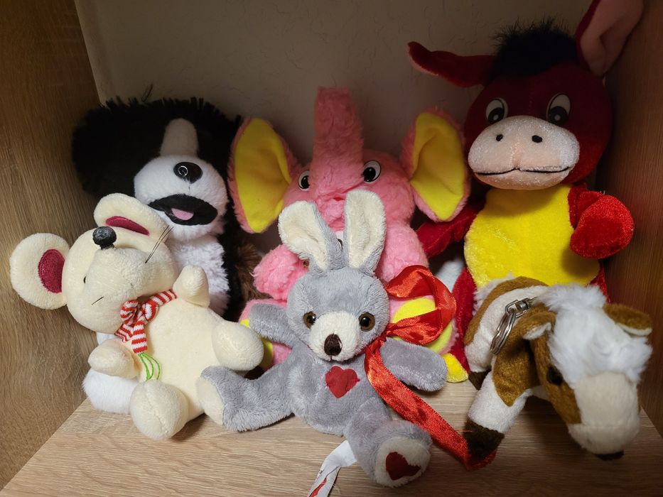 М'які іграшки для дітей. 6 штук.