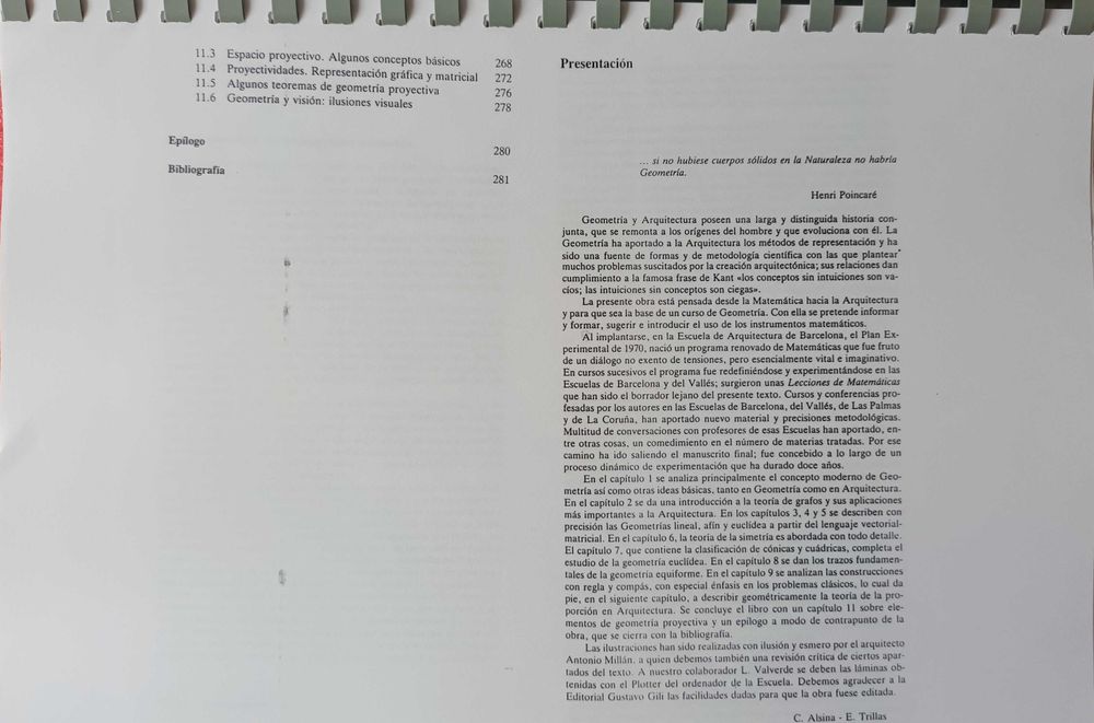 Algebra and Geometry Lessons / Course for Architecture Students64409565891586122