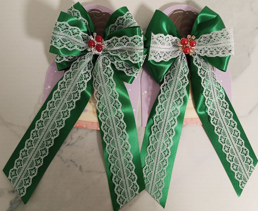 Ręcznie robione spinki do włosów