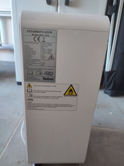 Desumidificador Beltax BDH 3016