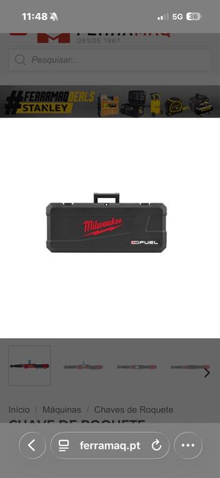 Chave de roquete dinanometrica MILWAUKEE M12ONEFTR12-201C