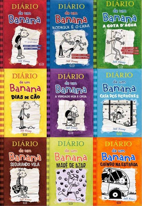 LIVROS "Diario de um Banana"