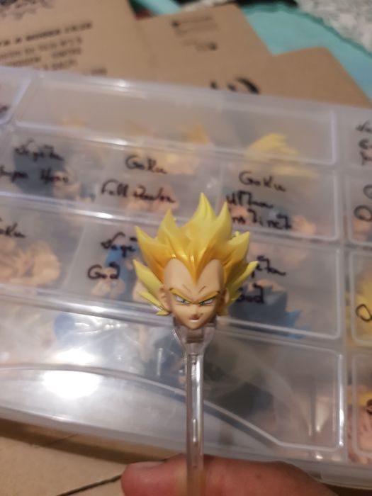 Sh figuarts Cabeças Vegeta