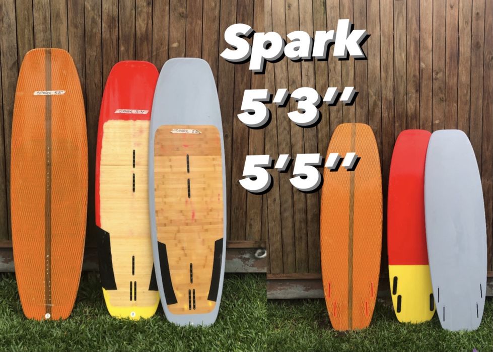 Pranchas kite strapless Novas