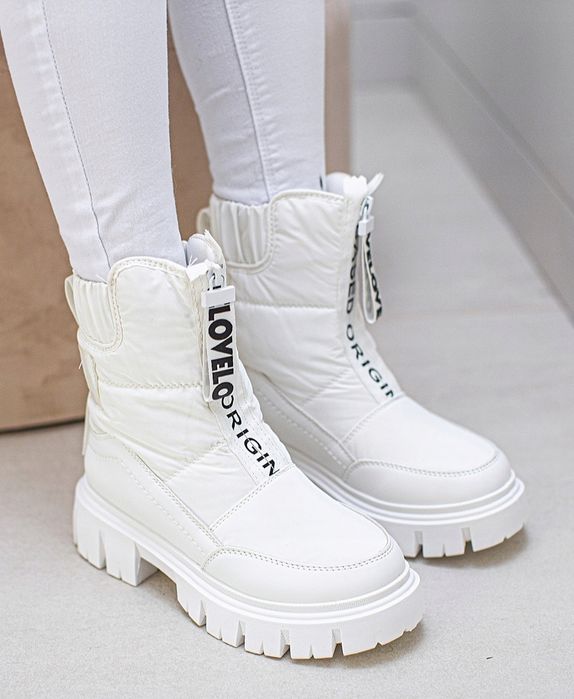 36 37 38 śniegowce 39 40 41 botki zimowe ortalionowe na grubej podeszw