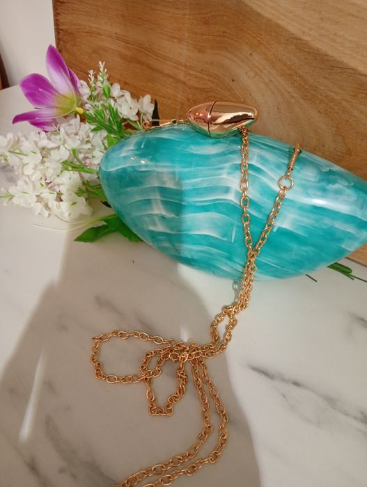 Torebka damska z masy perlowej