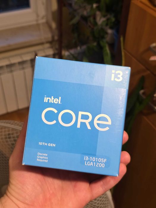 Intel Core i3-10105F (lepszy od i3-10100) | Stan BDB | Pełen BOX + Chłodzenie
