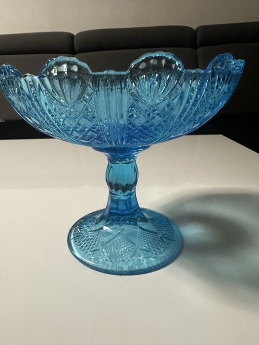 Błękitna Owocarka wachlarze. Ząbkowice.       PRL