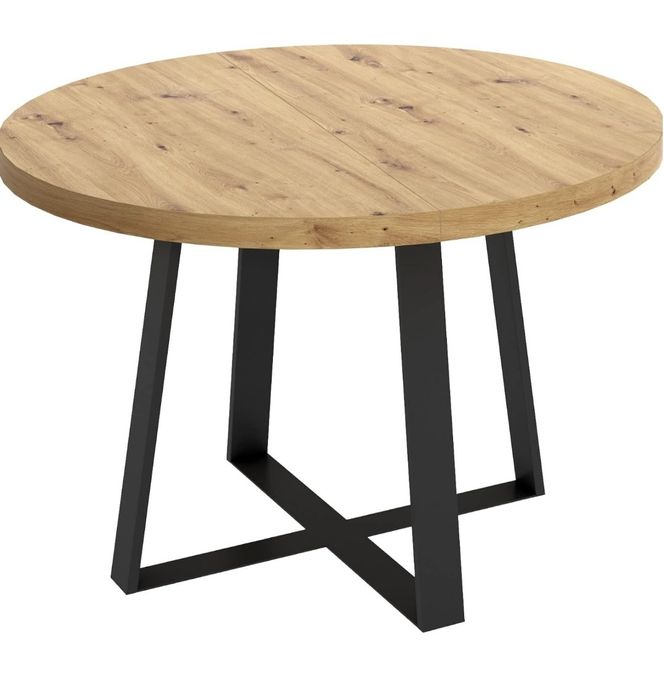 Mesa redonda extensível