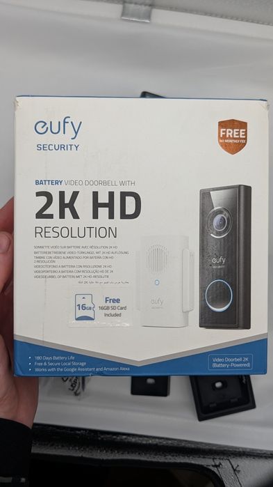 eufy Security Video Doorbell 2K відеодзвінок