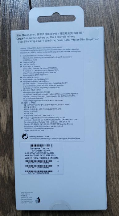 Etui Samsung Slim Strap Cover do Galaxy A33 5G oryginalne NOWE