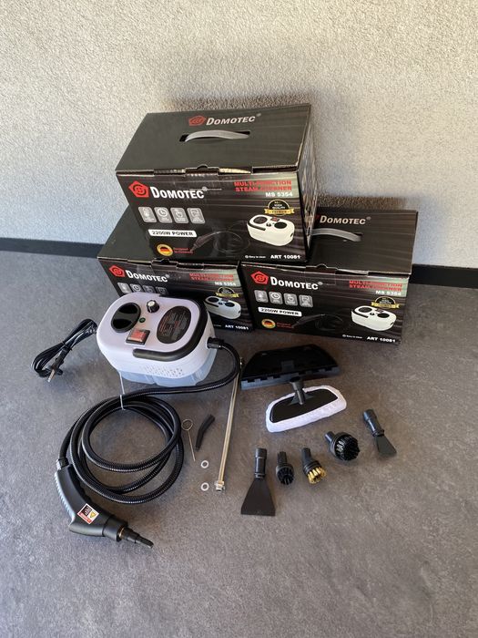 пароочиститель пароочисник  2500 Вт з насадками для дезінфекції 1200мл