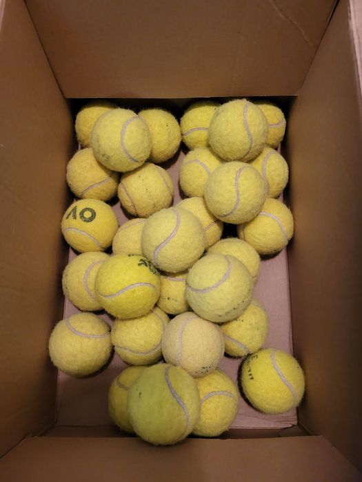 Piłki do tenisa używane  100 szt.