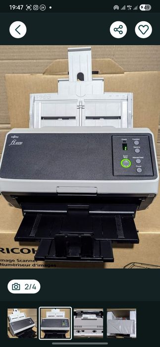 Сканер Протяжний Fujitsu fi-8150 Ricoh fi-8150 Новий