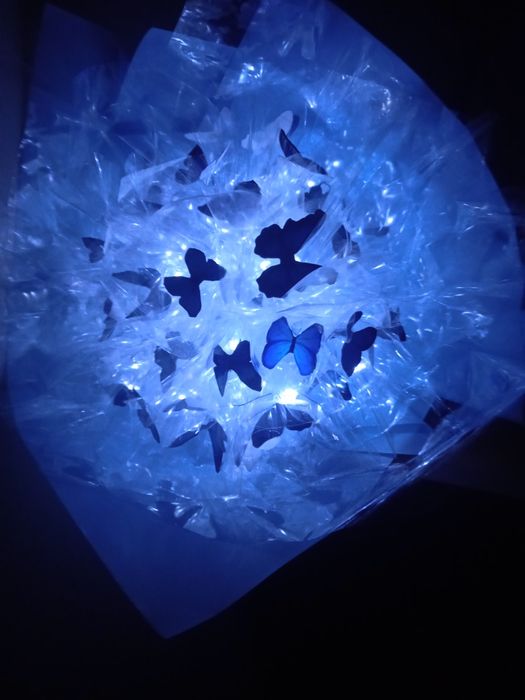 Букети з метеликів.